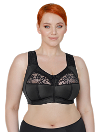 Бюстгальтер SERMIJA Soft H44-22-L, Черный